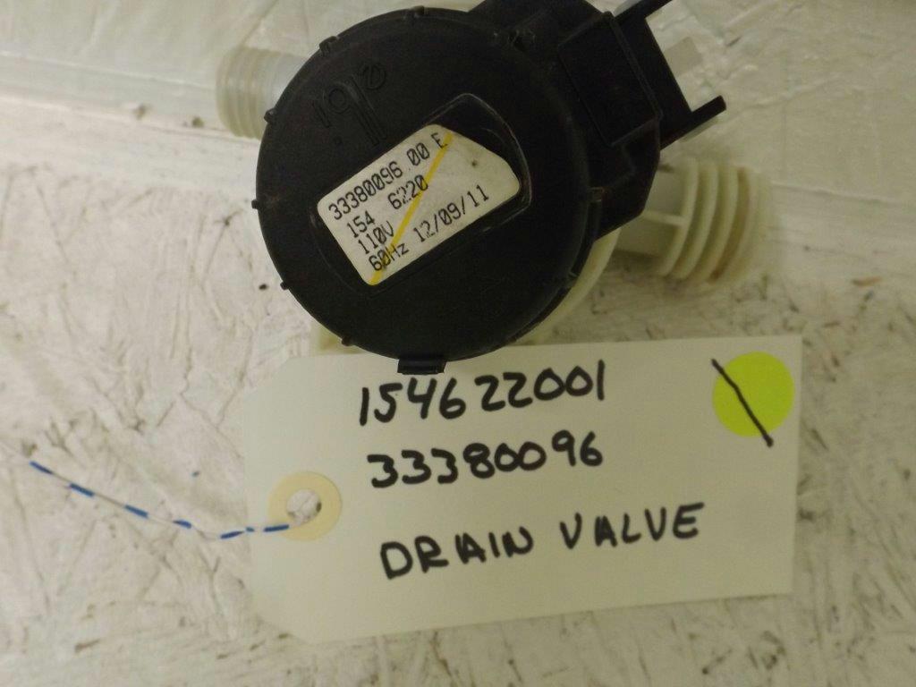 ELECTROLUX DISHWASHER 154622001 33380096 DRAIN VALVE USED ELECTROLUX DISHWASHER 154622001 33380096 DRAIN VALVE USED